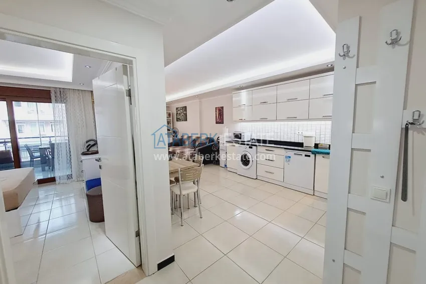 Kupuj  Apartament z jedną sypialnią z meblami i przeszklonym balkonem w Oba, Alanya 2 