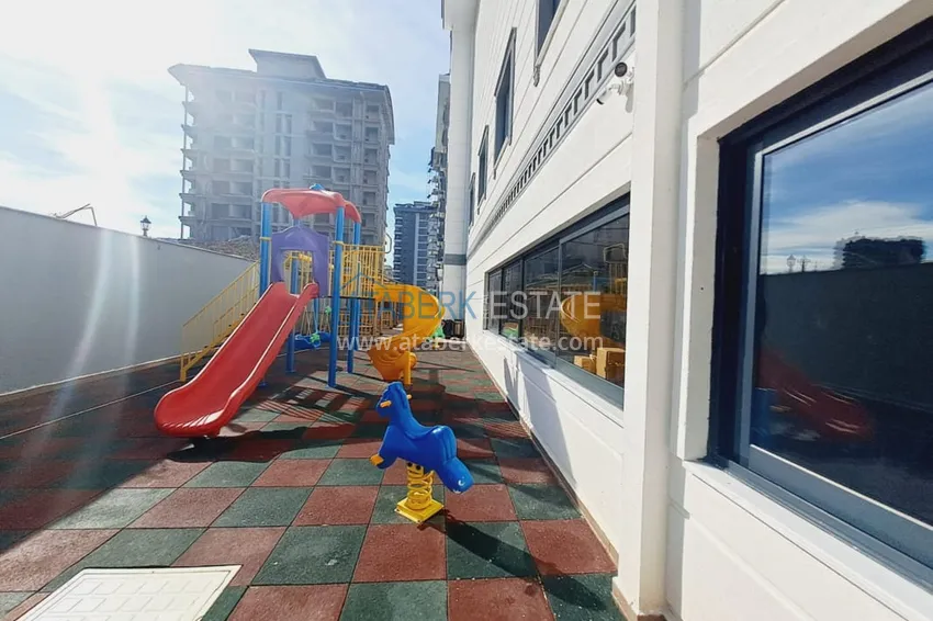 Dobrze wykończony apartament z jedną sypialnią w Mahmutlar - Saturday Market District 4 