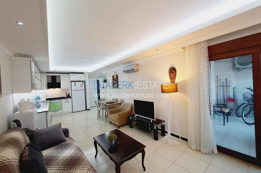 Kupuj  Apartament z jedną sypialnią z meblami i przeszklonym balkonem w Oba, Alanya 4 