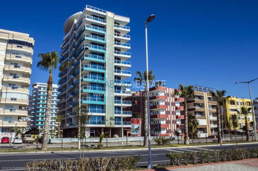 Mieszkanie typu studio przy plaży w dzielnicy Mahmutlar, Alanya 4 