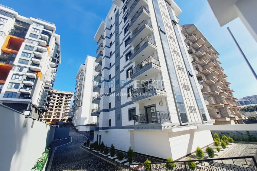 Dobrze wykończony apartament z jedną sypialnią w Mahmutlar - Saturday Market District 6 
