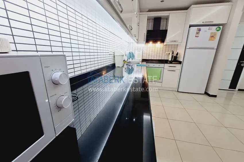 Kupuj  Apartament z jedną sypialnią z meblami i przeszklonym balkonem w Oba, Alanya 7 