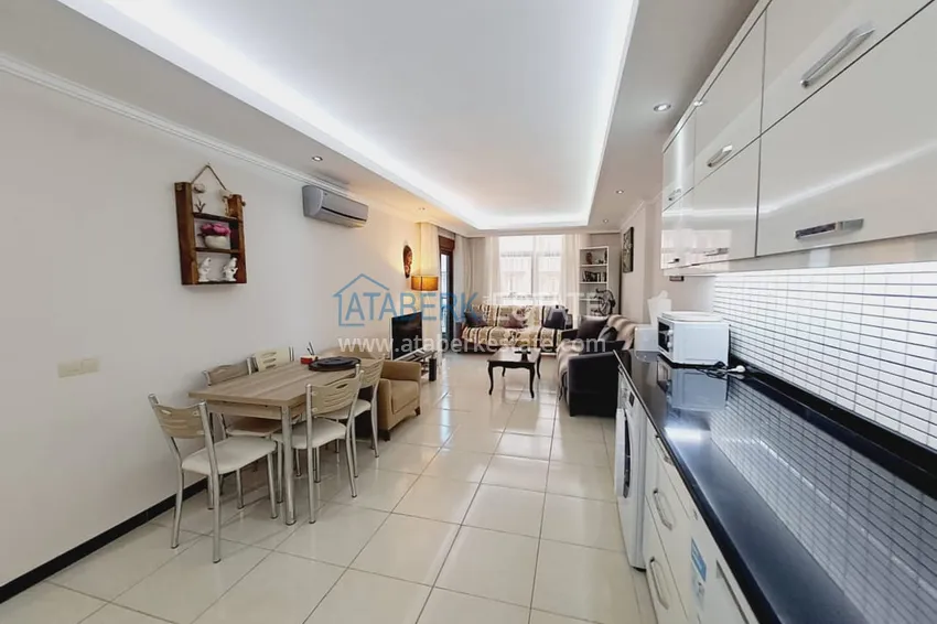 Kupuj  Apartament z jedną sypialnią z meblami i przeszklonym balkonem w Oba, Alanya 8 