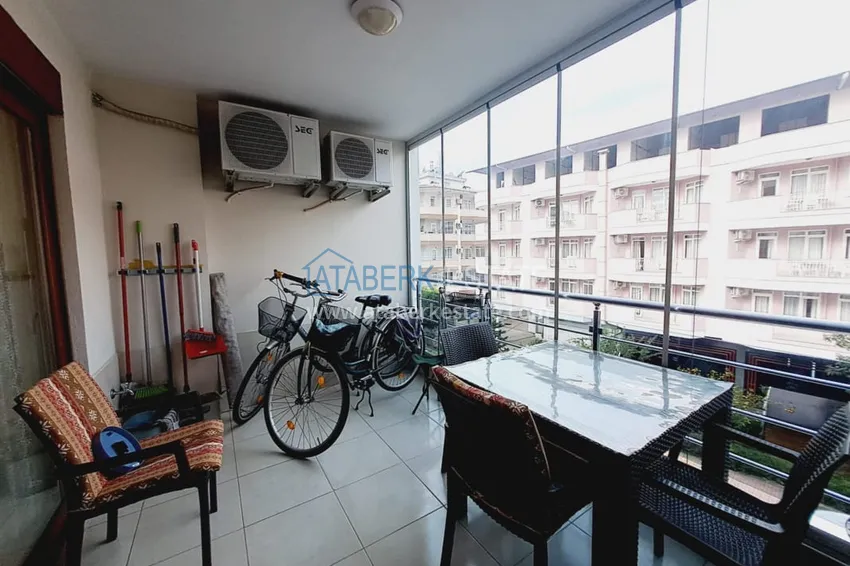 Kupuj  Apartament z jedną sypialnią z meblami i przeszklonym balkonem w Oba, Alanya 9 
