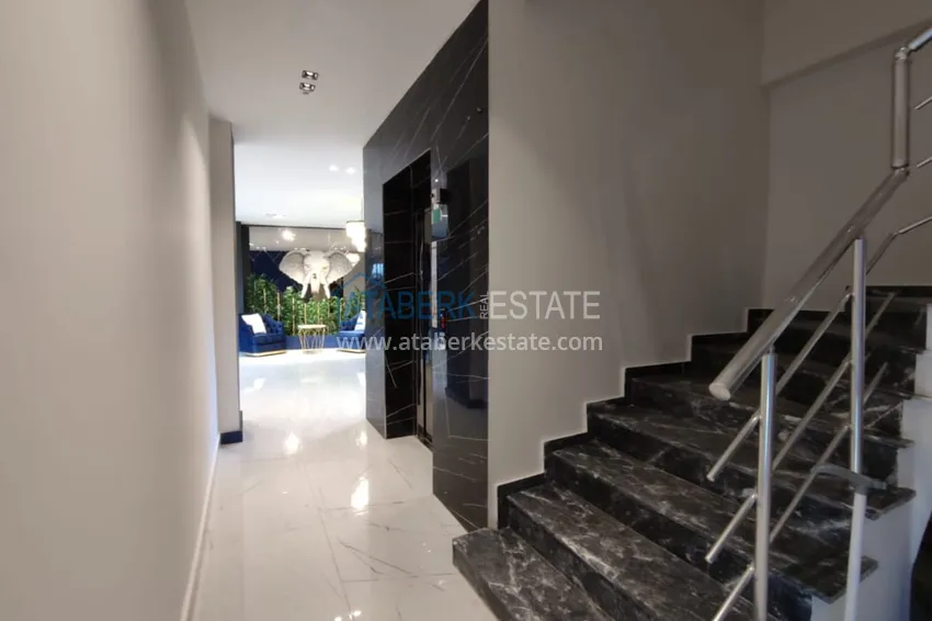 Jednopokojowy apartament z meblami w dzielnicy Mahmutlar, Alanya 14 