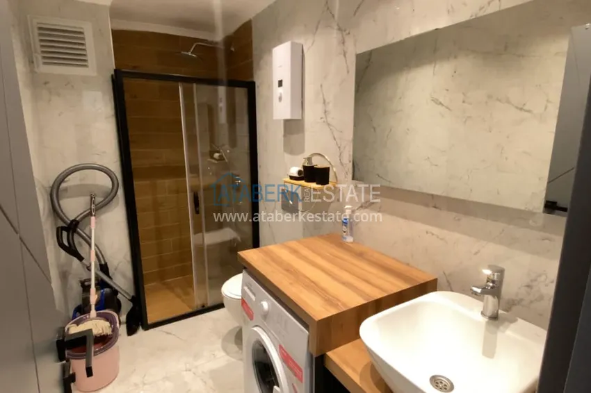 Kupuj  Jednopokojowy apartament z meblami w dzielnicy Mahmutlar, Alanya 9 
