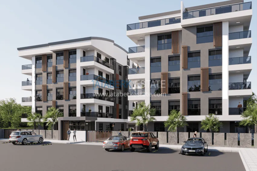 Nowy projekt kompleksu mieszkalnego w centrum Antalyi - dzielnica Muratpasa  1 