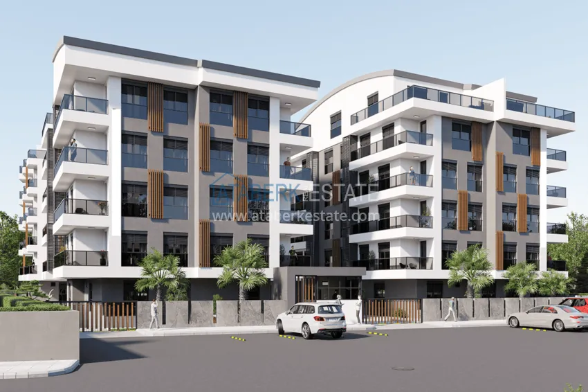 Nowy projekt kompleksu mieszkalnego w centrum Antalyi - dzielnica Muratpasa  2 
