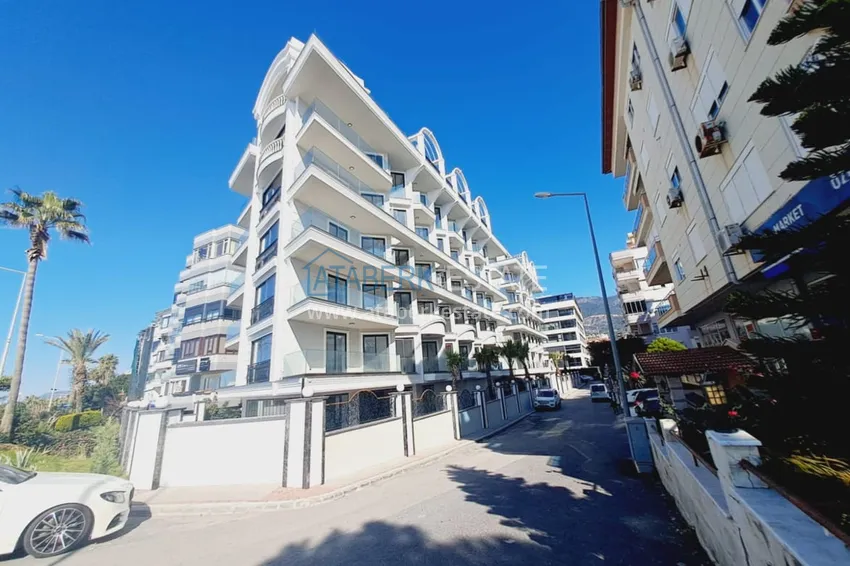 Kompaktowy apartament z jedną sypialnią przy plaży w centrum Alanyi — plaża Keykubat 10 