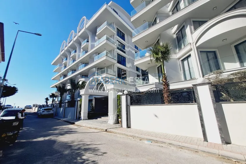 Kompaktowy apartament z jedną sypialnią przy plaży w centrum Alanyi — plaża Keykubat 11 