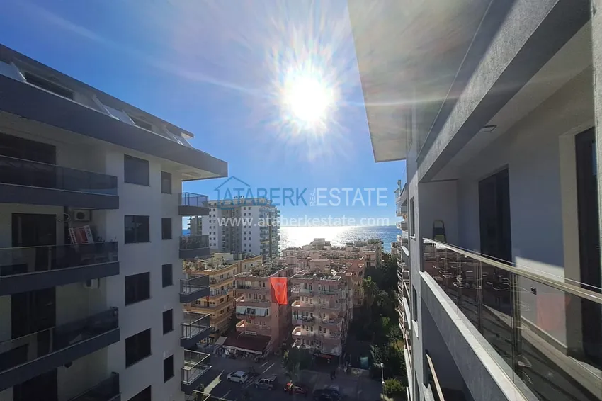 Kupuj  Umeblowany apartament z dwiema sypialniami 200 metrów od morza — Alanya, dzielnica Mahmutlar 13 