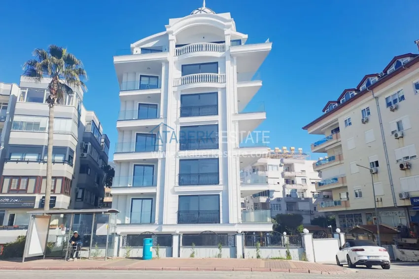 Kompaktowy apartament z jedną sypialnią przy plaży w centrum Alanyi — plaża Keykubat 5 