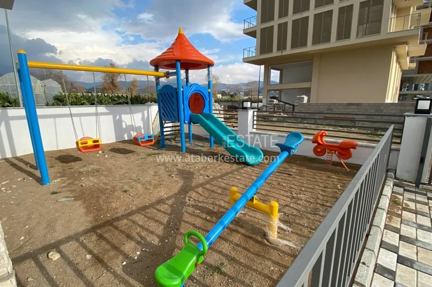 Gotowe mieszkanie 1+1 w nowym budynku — Alanya, dzielnica Kargicak 9 