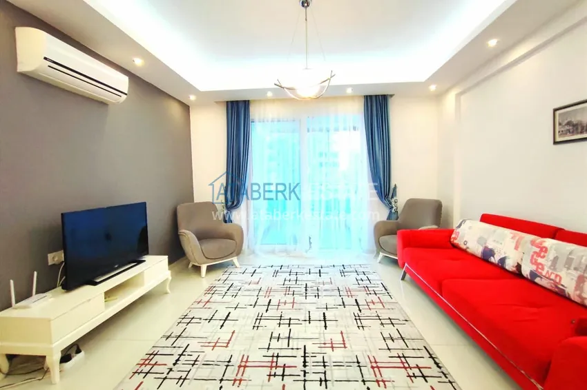 Kupuj  Apartament 1+1 z meblami i przeszklonym balkonem 450 metrów od morza — Mahmutlar, Alanya 9 
