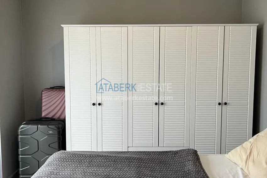 Kupuj  Umeblowany apartament z jedną sypialnią 300 metrów od morza - centrum Alanyi, plaża Kleopatra  10 