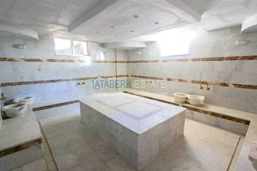 Apartament 1+1 z meblami i przeszklonym balkonem 450 metrów od morza — Mahmutlar, Alanya 16 