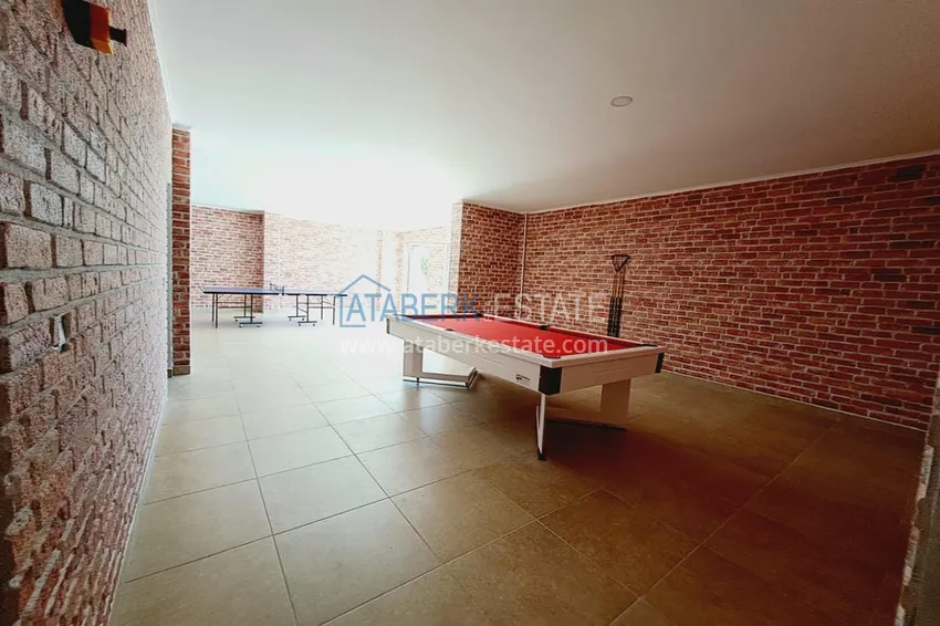 Apartament z planem ratalnym do 3 miesięcy 250 metrów od morza — Alanya, dzielnica Incekum  17 