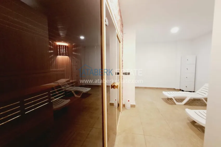 Apartament z planem ratalnym do 3 miesięcy 250 metrów od morza — Alanya, dzielnica Incekum  18 