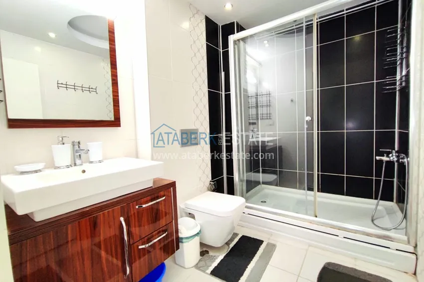 Kupuj  Apartament 1+1 z meblami i przeszklonym balkonem 450 metrów od morza — Mahmutlar, Alanya 23 