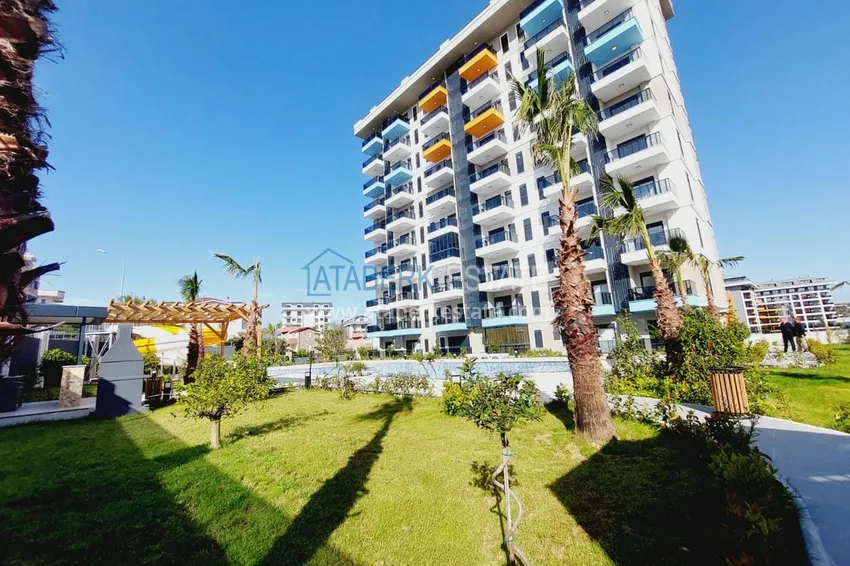 Apartament od właściciela z widokiem na morze w nowym kompleksie — Alanya, dzielnica Avsallar 2 