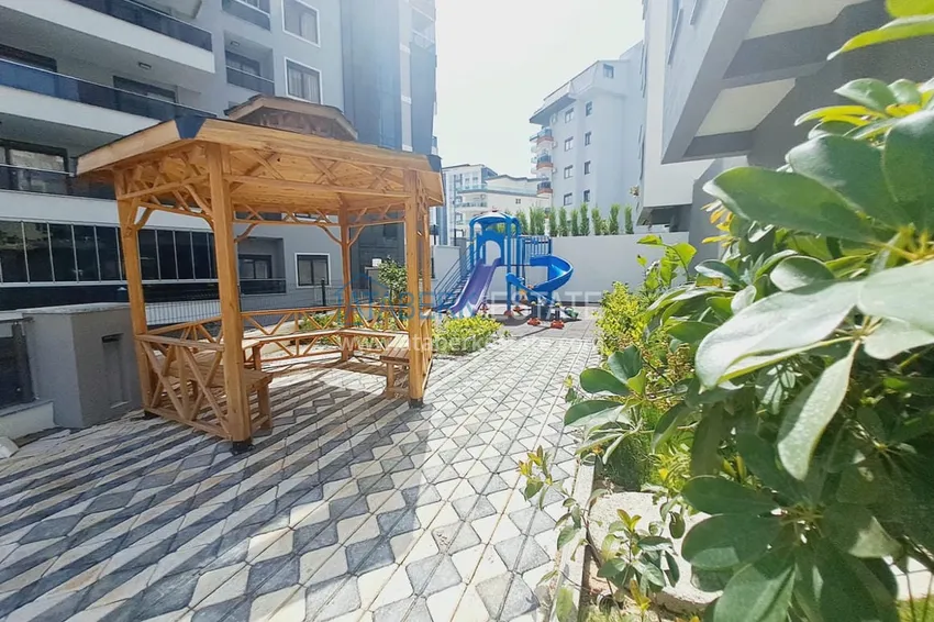 1+1 mieszkanie od właściciela w nowym kompleksie mieszkalnym - dzielnica Mahmutlar, Alanya, 52 m2, 4 piętro 3 