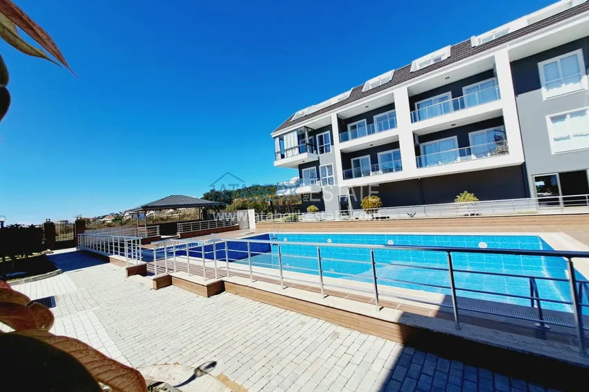 Apartament z planem ratalnym do 3 miesięcy 250 metrów od morza — Alanya, dzielnica Incekum  4 
