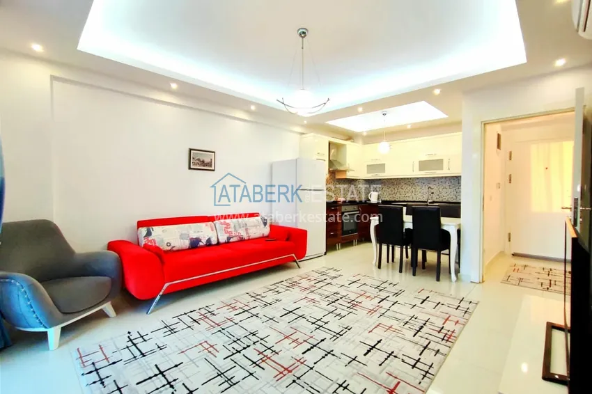 Kupuj  Apartament 1+1 z meblami i przeszklonym balkonem 450 metrów od morza — Mahmutlar, Alanya 5 