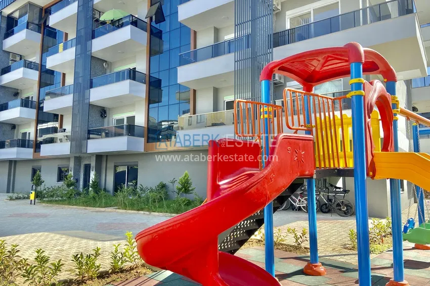 🔥Nasz projekt. Projekt inwestycyjny kompleksu mieszkaniowego w Oba - Alanya 8 