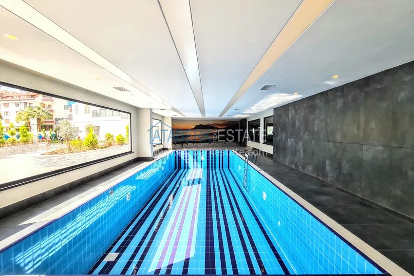 Jednopokojowy apartament w centrum Alanyi - Plaża Kleopatra  8 