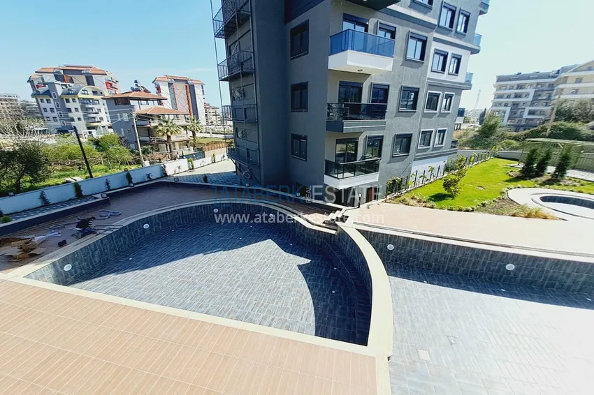Kupuj  1+1 mieszkanie od właściciela w nowym kompleksie - dzielnica Avsallar, Alanya 9 