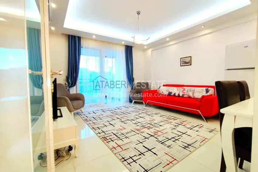 Kupuj  Apartament 1+1 z meblami i przeszklonym balkonem 450 metrów od morza — Mahmutlar, Alanya 8 
