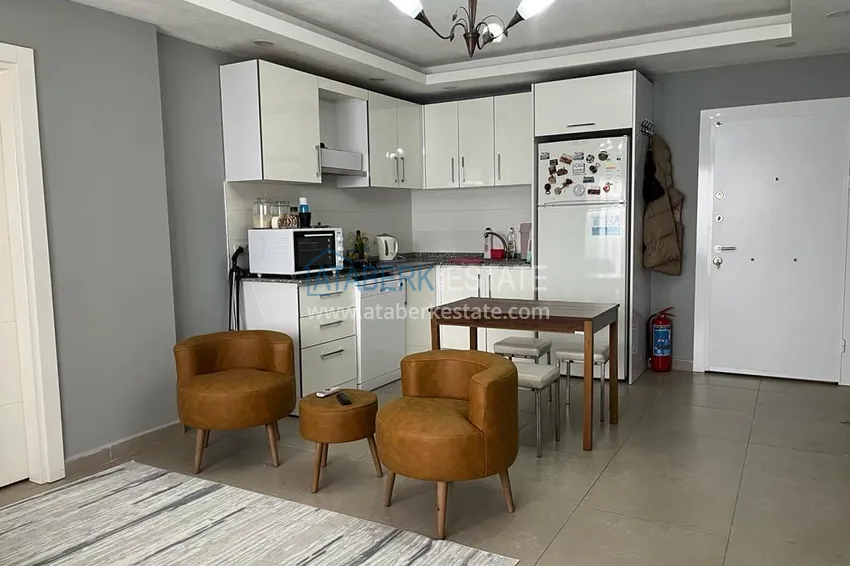Kupuj  Umeblowany apartament z jedną sypialnią 300 metrów od morza - centrum Alanyi, plaża Kleopatra  5 