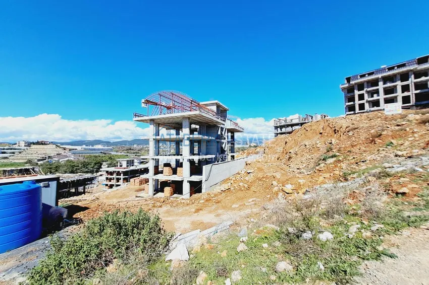 Zdjęcie -  Unikalny projekt kompleksu mieszkalnego w rejonie Turkler - Alanya 1 
