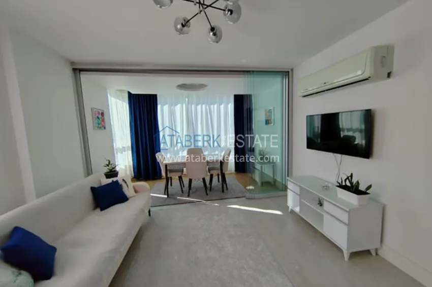 Kupuj  Umeblowany apartament 2+1 z widokiem na morze w Teje Mersin 1 