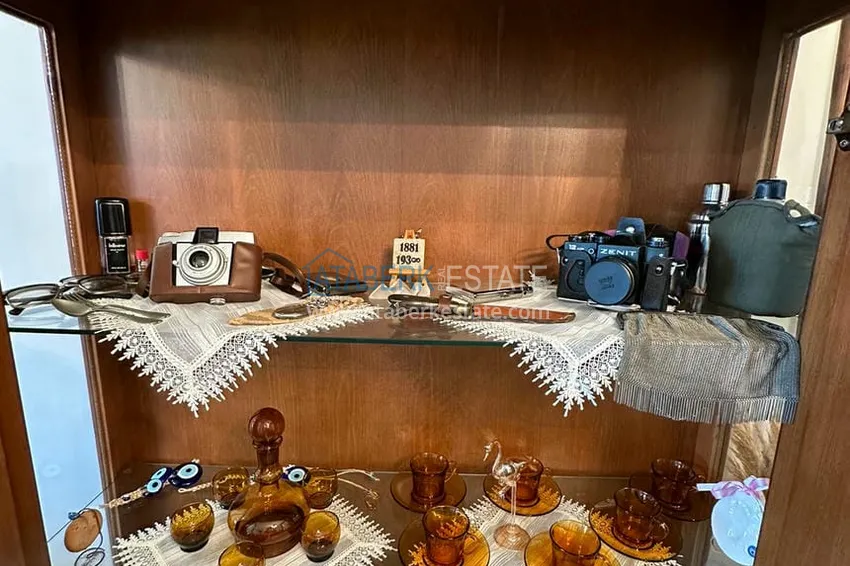 Kupuj  Duplex ogrodowy z widokiem na morze i fortecę w centrum Alanyi — odpowiedni dla obywatelstwa i pozwolenia na pobyt 12 
