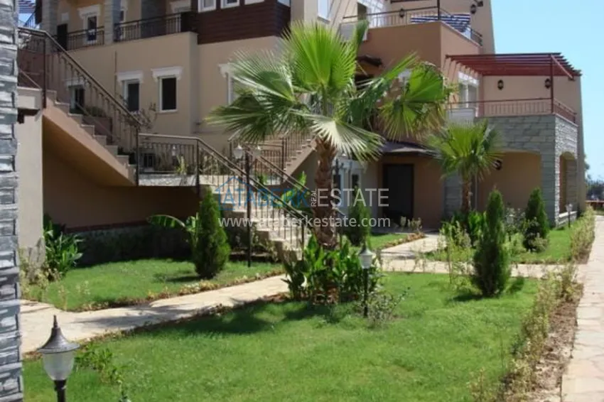 Dwupoziomowy apartament z meblami, oddzielną kuchnią i widokiem na morze - Alanya, dzielnica Turkler 11 
