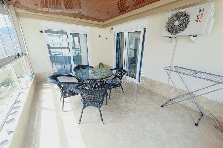 Kupuj  Umeblowane penthouse'y z przeszklonymi balkonami w centrum Alanyi - Plaża Kleopatra 13 