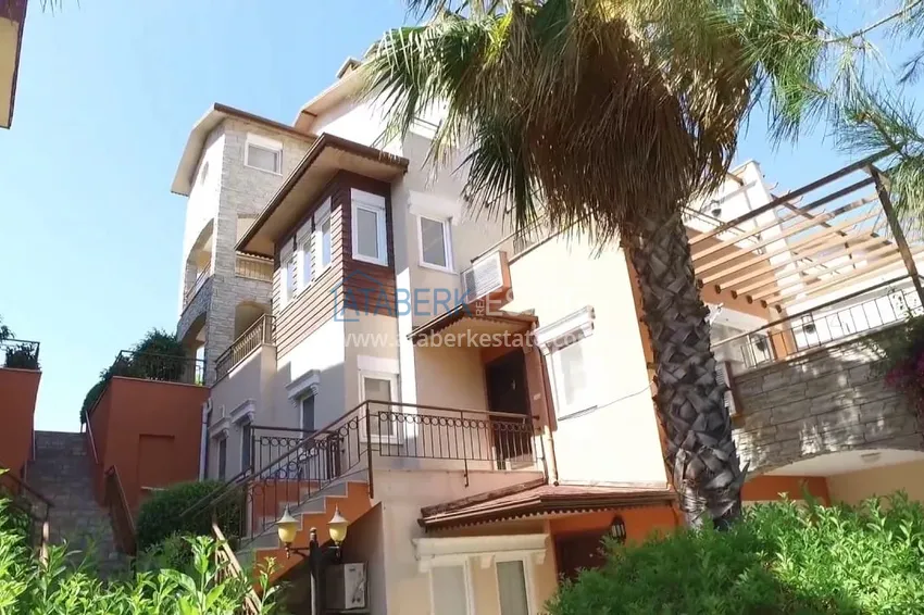 Dwupoziomowy apartament z meblami, oddzielną kuchnią i widokiem na morze - Alanya, dzielnica Turkler 13 