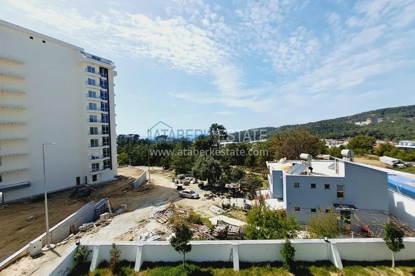 Kupuj  Trzypokojowe mieszkanie od właściciela z pięknym wykończeniem i widokiem na morze w Avsallar, Alanya 14 