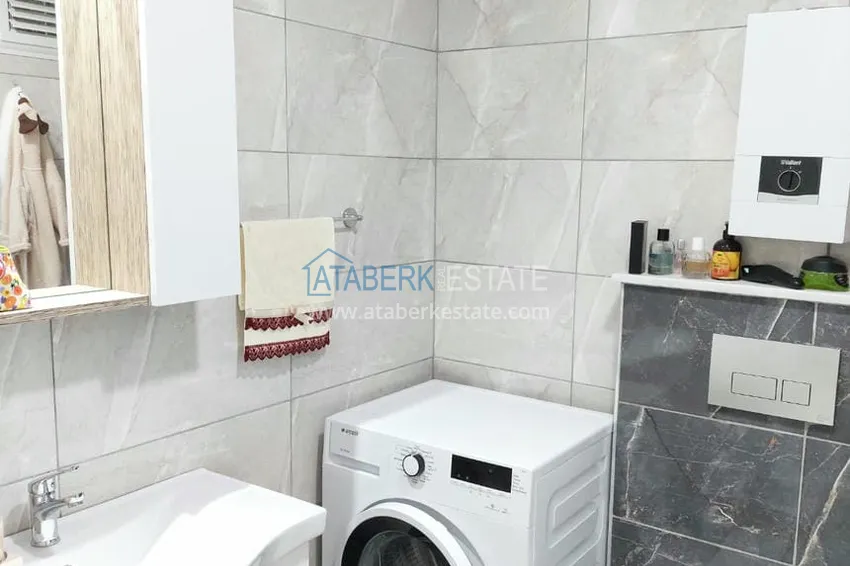 Kupuj Apartament pod klucz z 1 sypialnią i przeszklonym balkonem w Alanya w dzielnicy Avsallar. Dostępna jest rata 17
