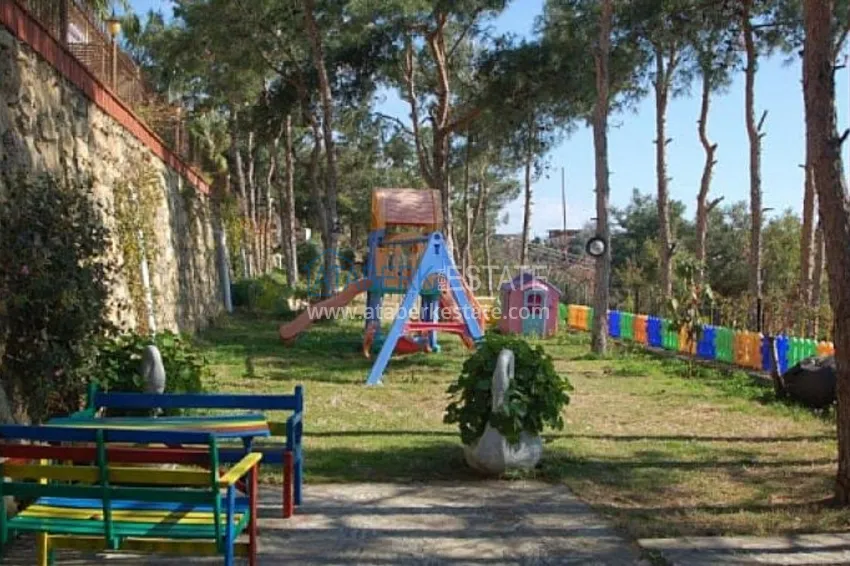 Dwupoziomowy apartament z meblami, oddzielną kuchnią i widokiem na morze - Alanya, dzielnica Turkler 17 