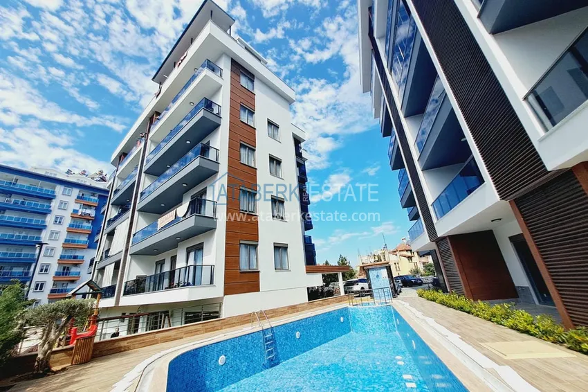 Apartament i penthouse w Alanyi - dzielnica Tosmur, od inwestora w kompleksie w trakcie budowy 1 