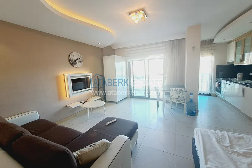 Kupuj  Przytulny apartament typu studio w luksusowym kompleksie w centrum Alanyi - Plaża Kleopatra 1 