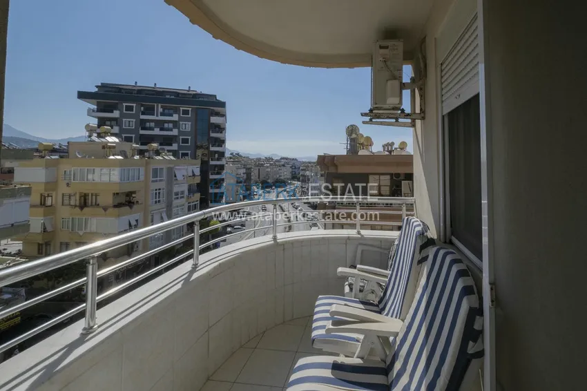 Kupuj  Apartament 2+1 z meblami, przeszklonym balkonem i widokiem na morze, centrum Alanya 19 