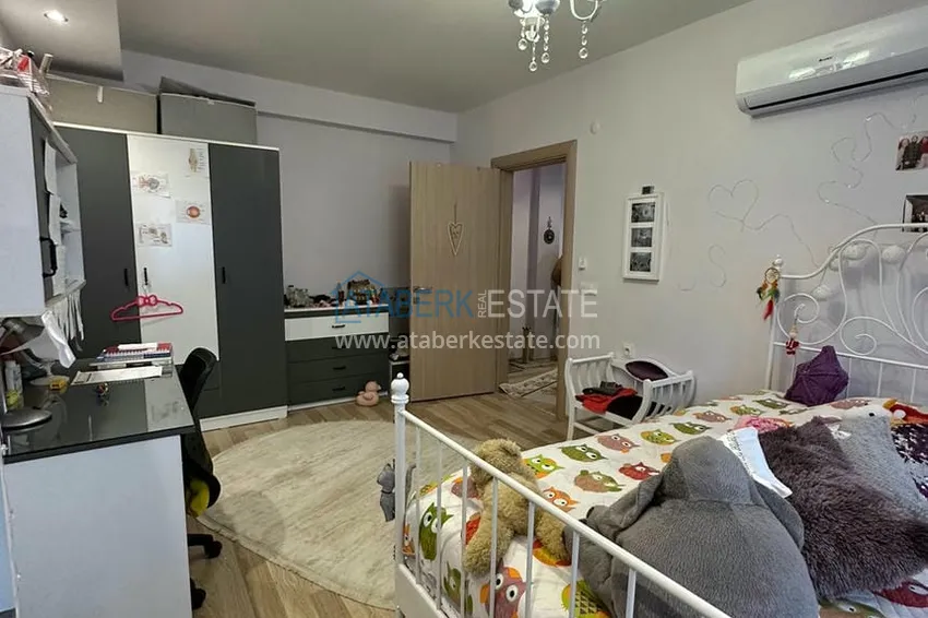 Kupuj  Duplex ogrodowy z widokiem na morze i fortecę w centrum Alanyi — odpowiedni dla obywatelstwa i pozwolenia na pobyt 26 