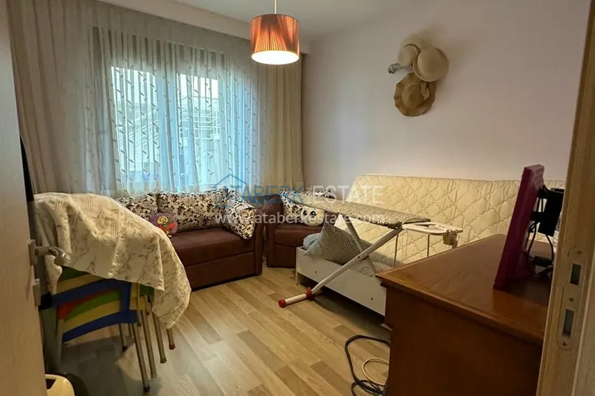 Kupuj  Duplex ogrodowy z widokiem na morze i fortecę w centrum Alanyi — odpowiedni dla obywatelstwa i pozwolenia na pobyt 28 
