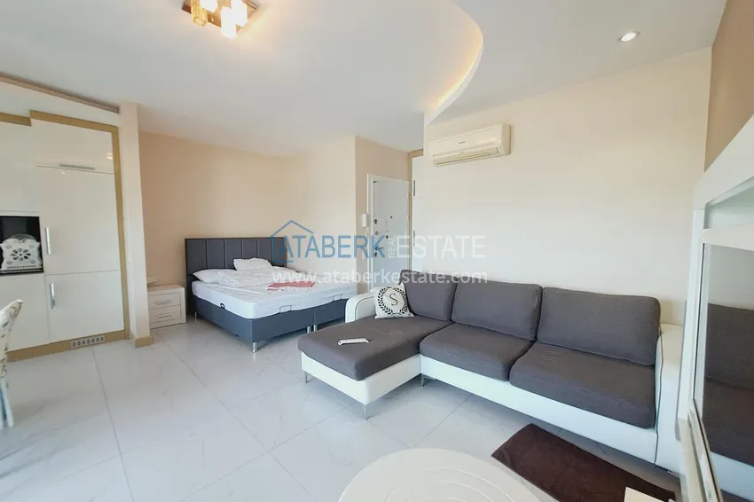 Kupuj  Przytulny apartament typu studio w luksusowym kompleksie w centrum Alanyi - Plaża Kleopatra 2 