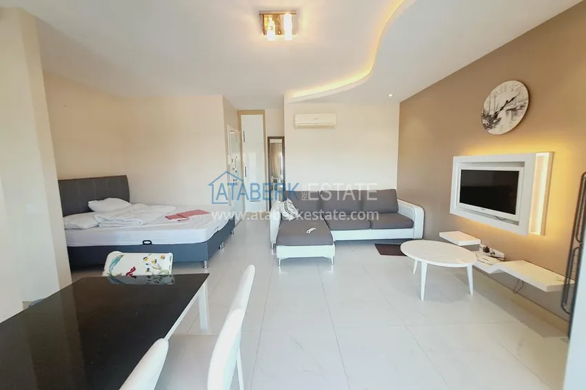 Kupuj  Przytulny apartament typu studio w luksusowym kompleksie w centrum Alanyi - Plaża Kleopatra 3 