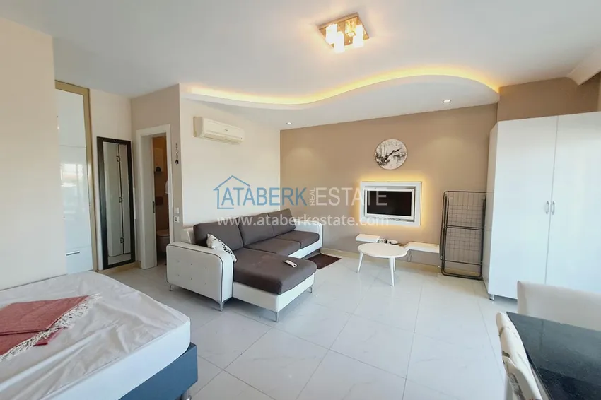 Kupuj  Przytulny apartament typu studio w luksusowym kompleksie w centrum Alanyi - Plaża Kleopatra 4 
