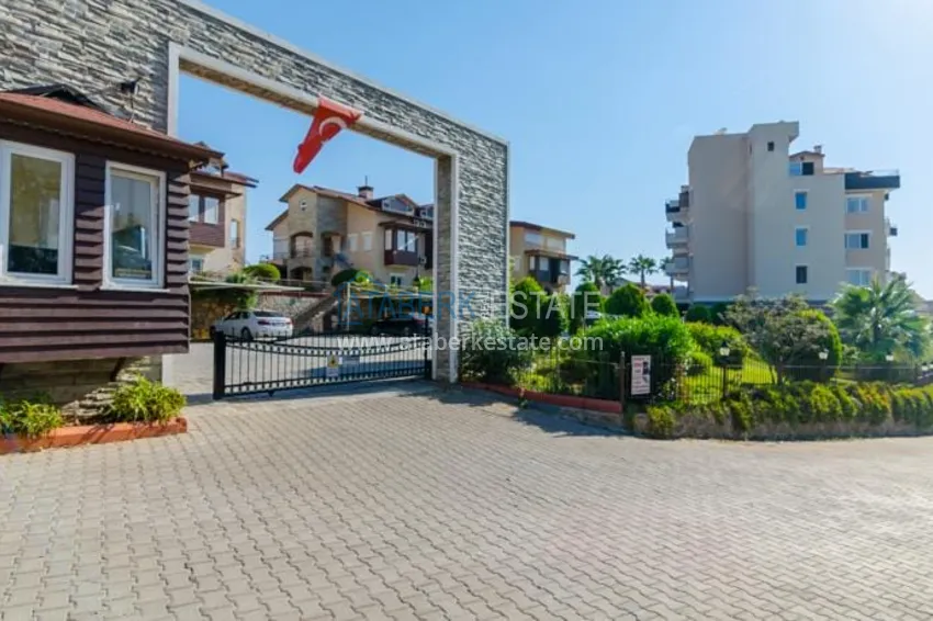 Dwupoziomowy apartament z meblami, oddzielną kuchnią i widokiem na morze - Alanya, dzielnica Turkler 5 